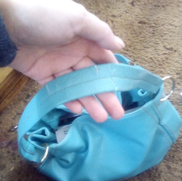 Teal/turquoise purse - Picture 3 of 3